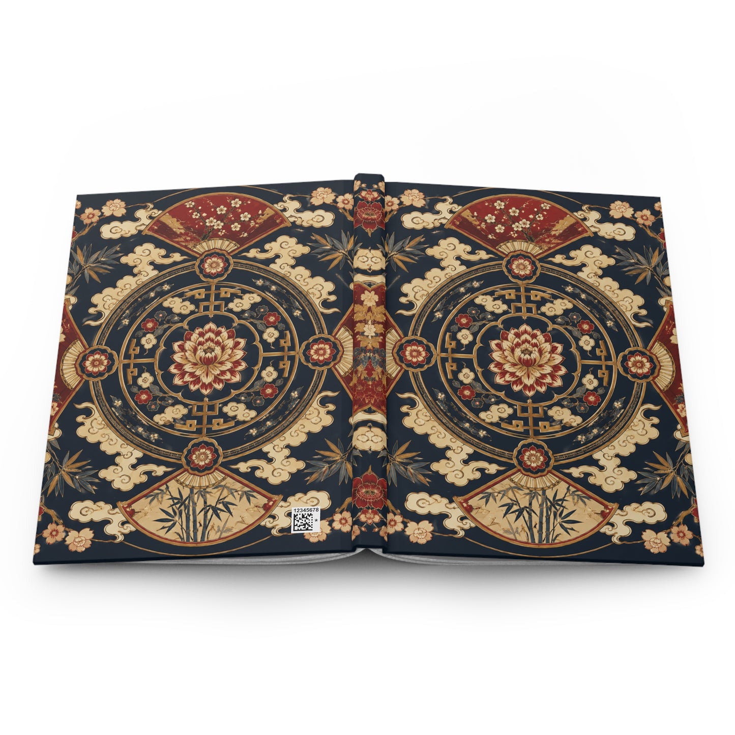 East Asian Mandala Hardcover Journal