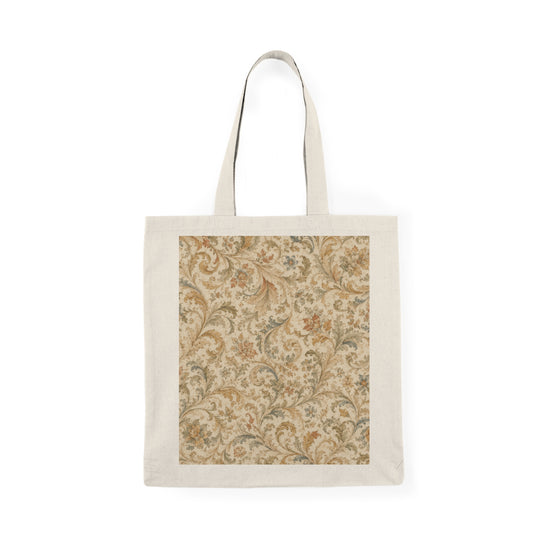 100% Cotton William Morris Floral Scroll Vintage Tote Bag