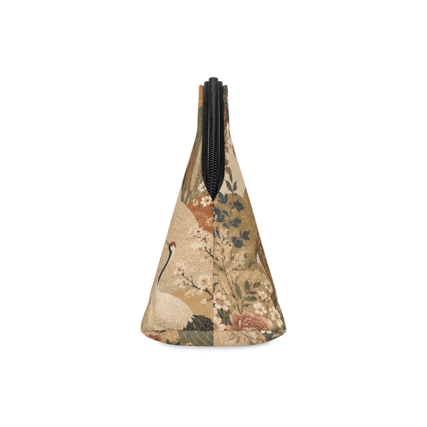 Vintage Japanese Animal Painting Cosmetic Makeup Pouch