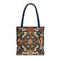 East Asian Mandala Full Art Tote Bag
