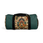 Indian Vintage Indigo Green Bohemian Duffel Gym Bag