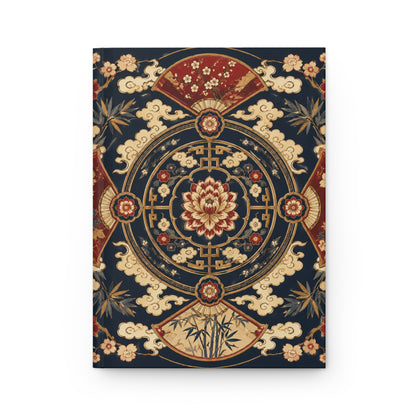East Asian Mandala Hardcover Journal