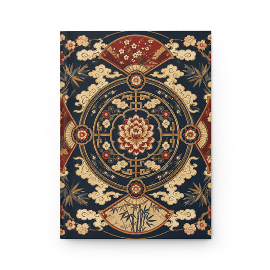East Asian Mandala Hardcover Journal