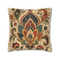 Indian Vintage Paisley Floral Throw Pillow Case Cover