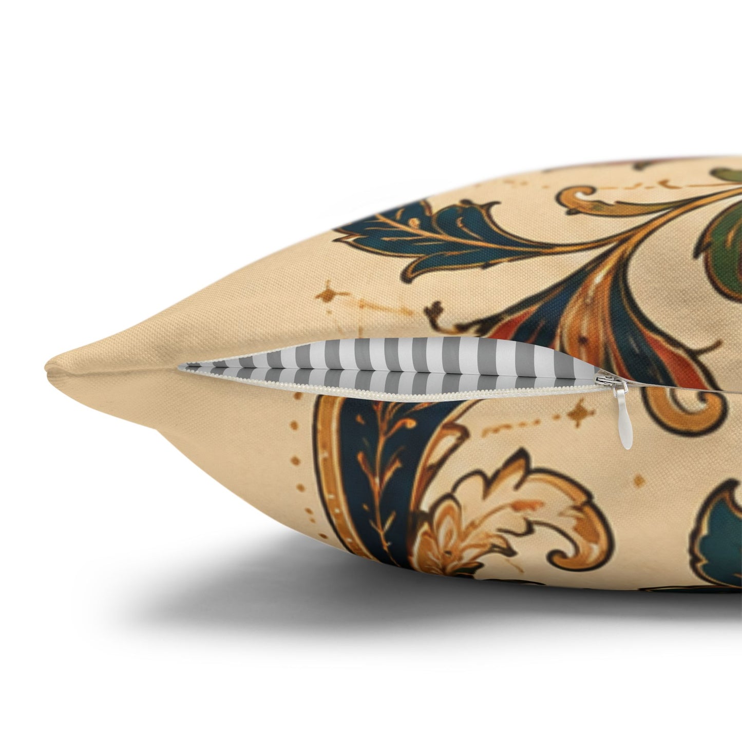 Indian Vintage Paisley Floral Throw Pillow Case Cover