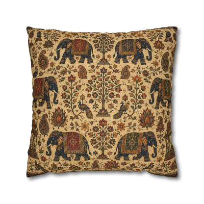 Indian Vintage Traditional Elephant Pillow Case Cover