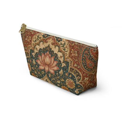 Indian Vintage Tapestry Makeup Accessory Pouch