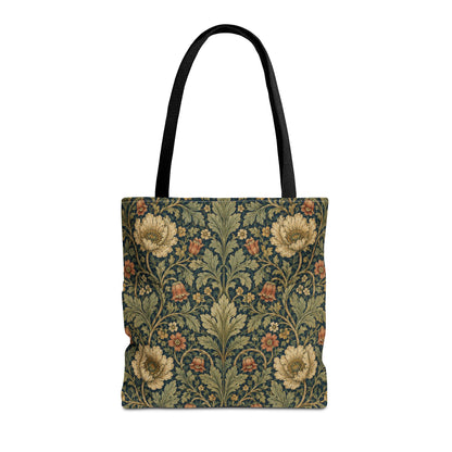 William Morris Vintage Botanical Full Art Tote Bag