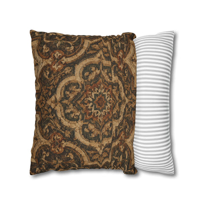 Moroccan Mandala Pillow Case Cover