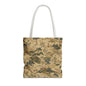 Vintage Japanese Floral Painting Full Art Tote Bag