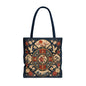 East Asian Vintage Oriental Medallion Full Art Tote Bag