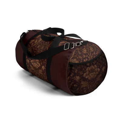 William Morris Floral Damask Rose Duffel Gym Bag