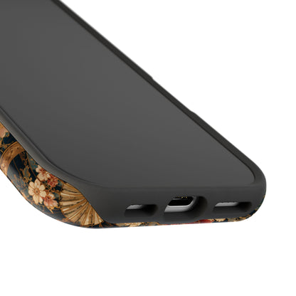 East Asian Floral iPhone Case | Magnetic Impact-Resistant Cases
