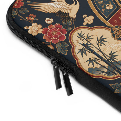 East Asian Oriental Medallion Laptop Sleeve Case