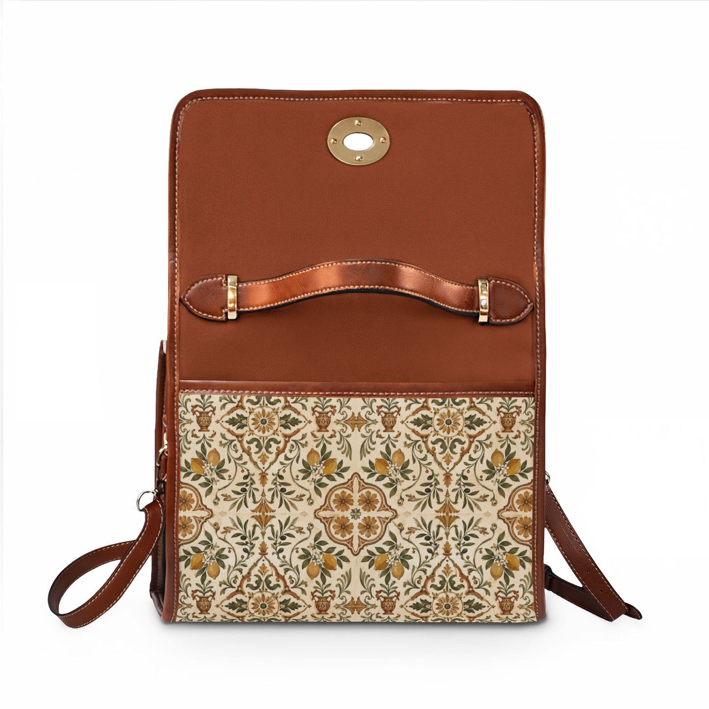 Mediterranean Moroccan Lemon Ornate Shoulder Bag