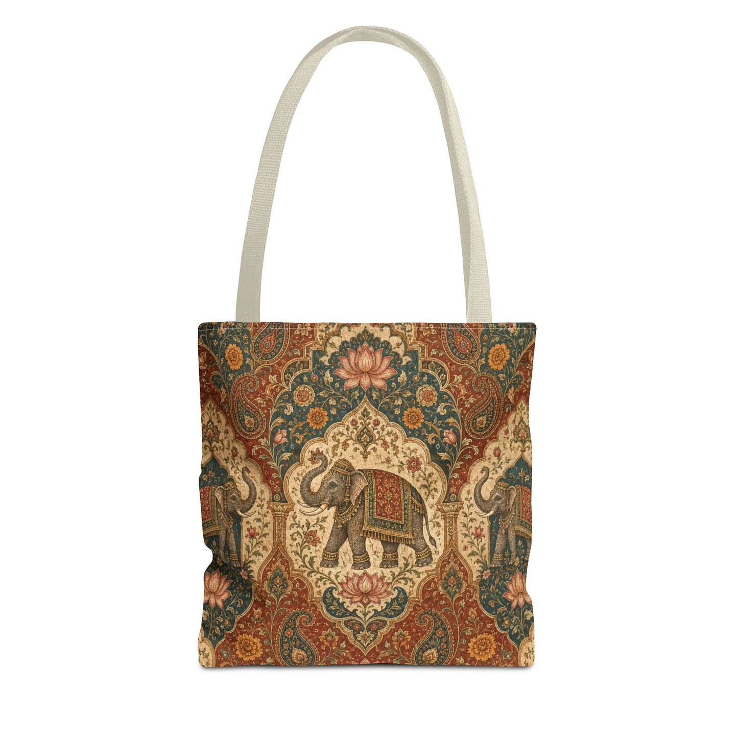 Indian Vintage Tapestry Full Art Tote Bag