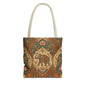 Indian Vintage Tapestry Full Art Tote Bag