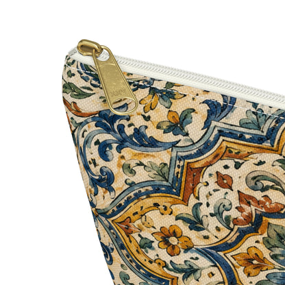Moroccan Spanish T-Bottom Makeup Bag