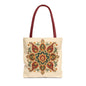 Indian Vintage Floral Mandala Full Art Tote Bag