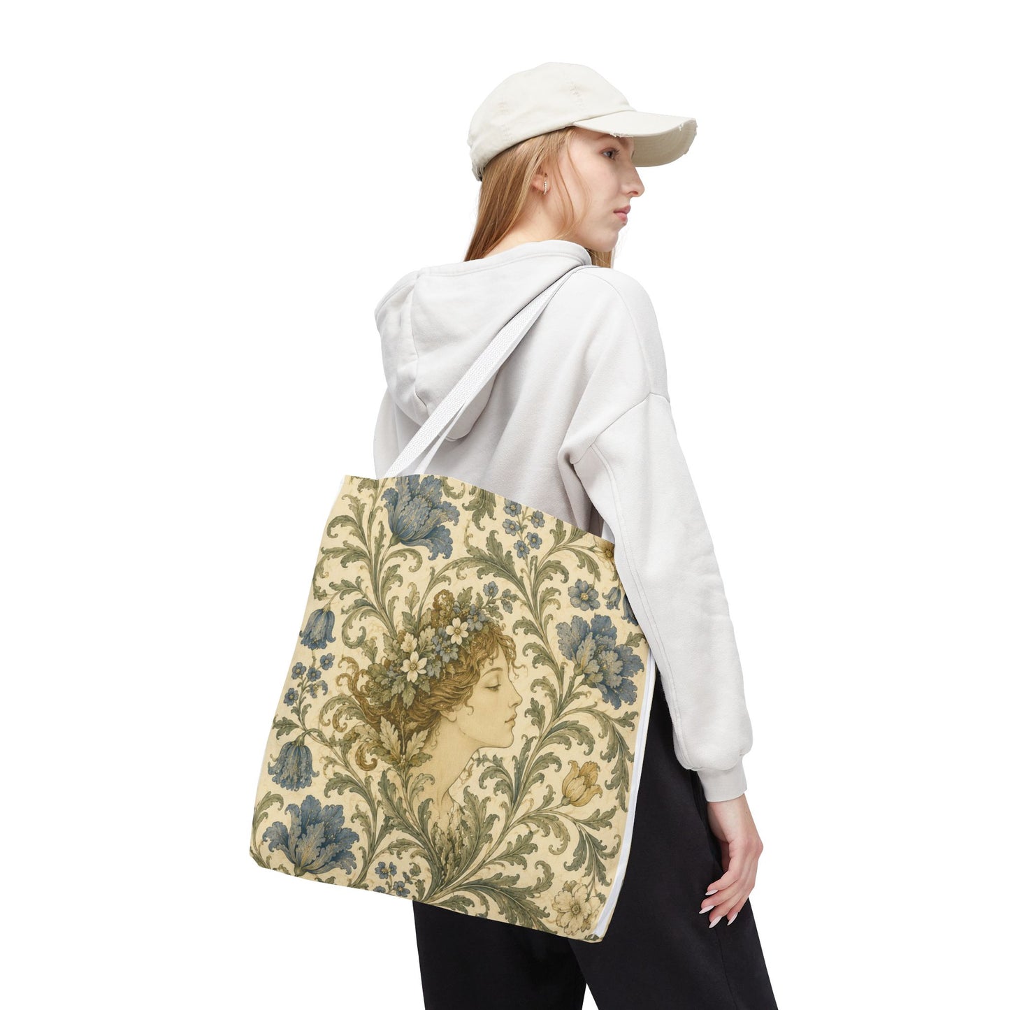 William Morris Vintage Portrait Full Art Tote Bag