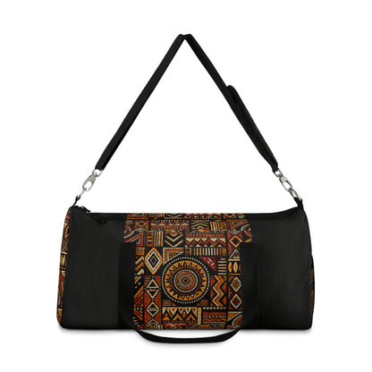 African Tribal Geometric Gym Duffel Bag