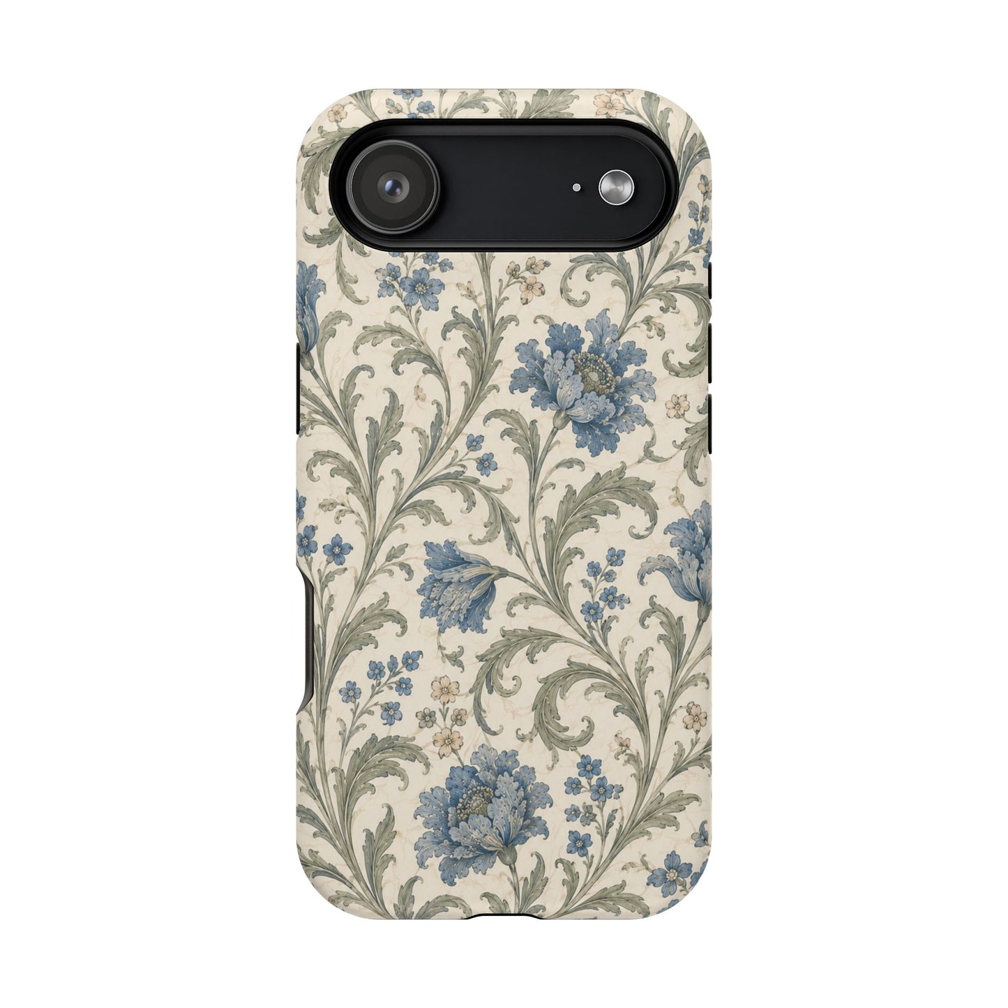 William Morris Floral Blue Magnetic iPhone Cases