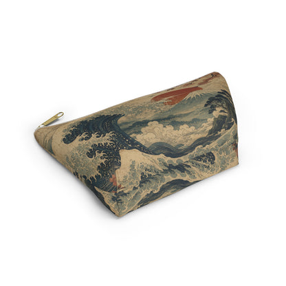 Vintage Japanese Wave Make Up Accessory Bag