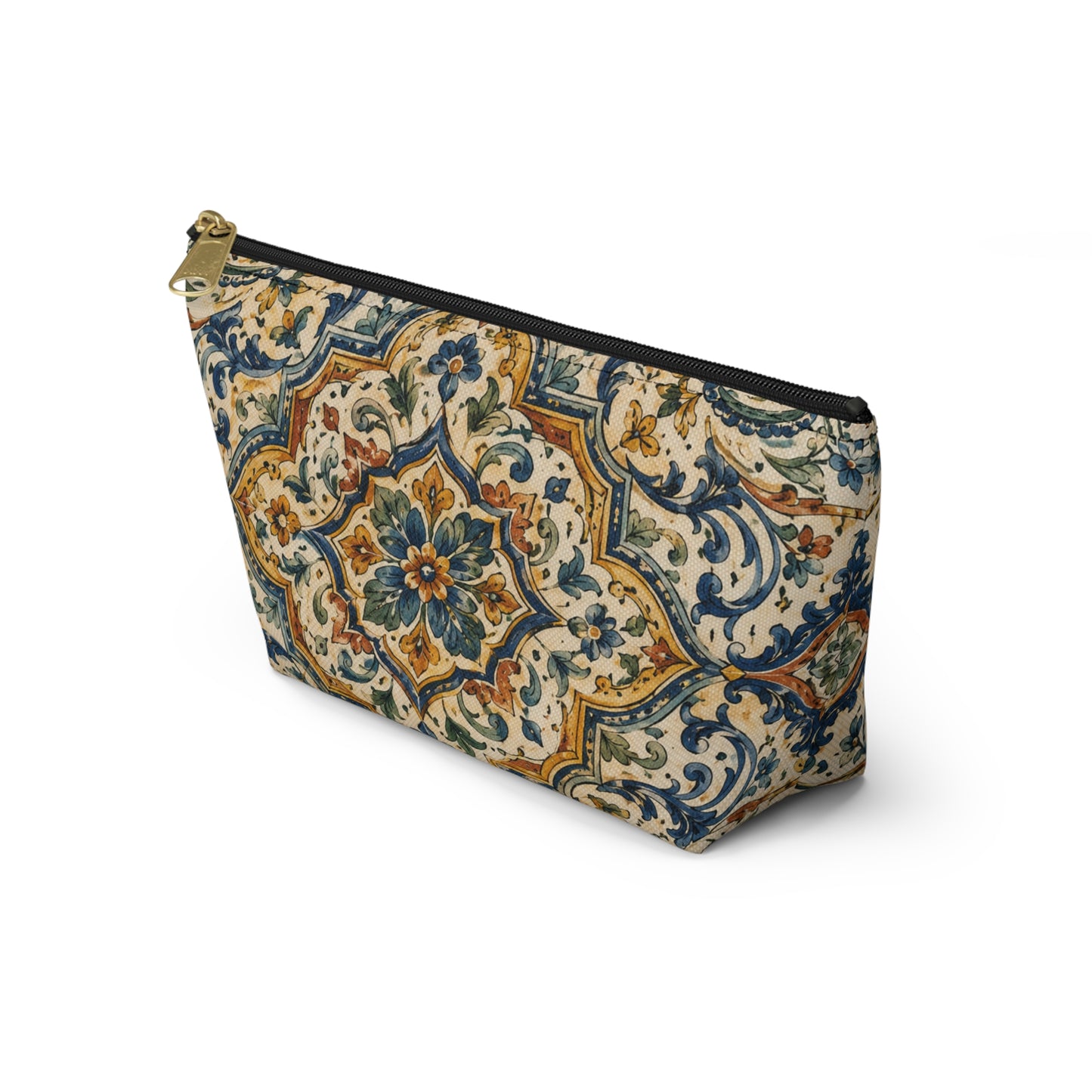 Moroccan Spanish T-Bottom Makeup Bag