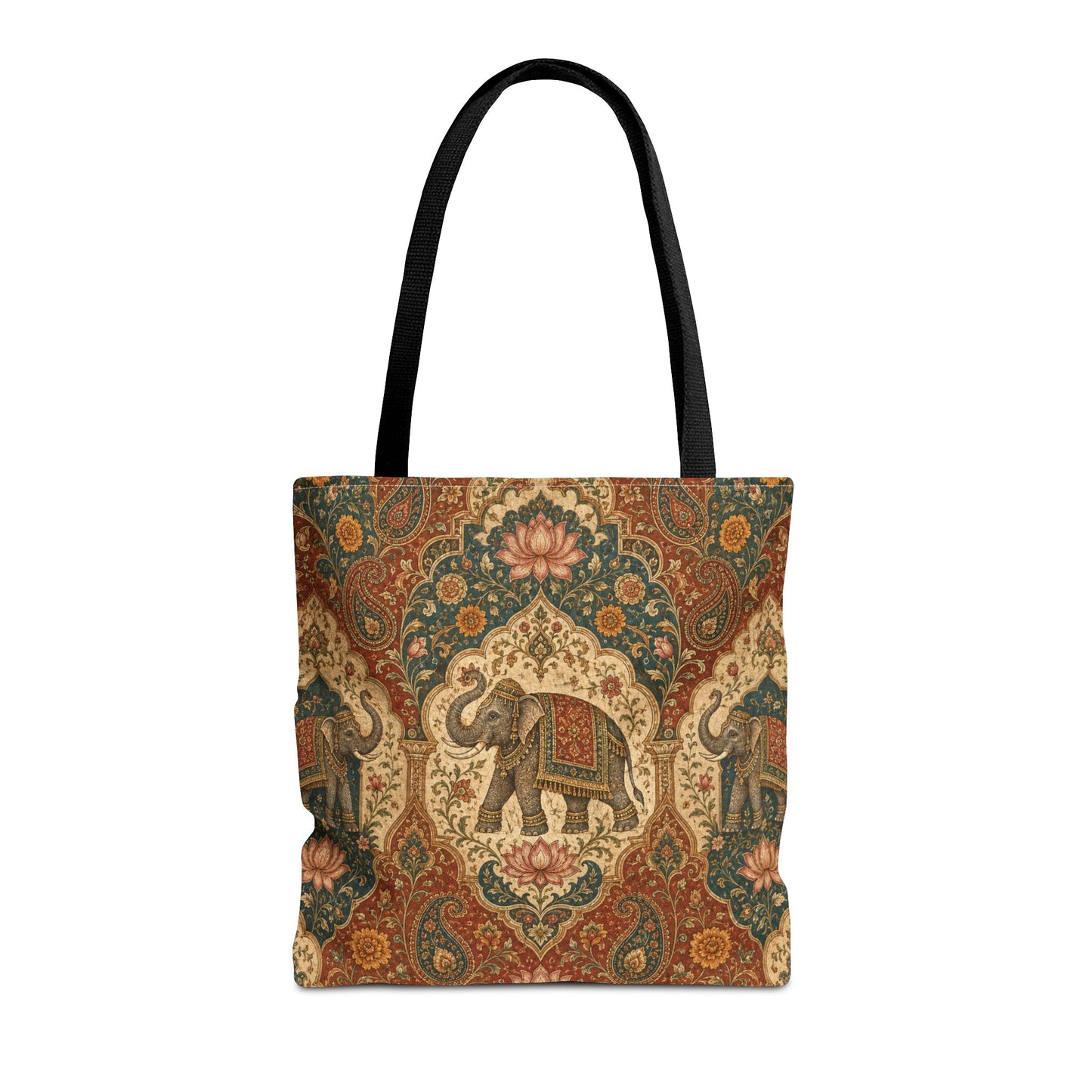 Indian Vintage Tapestry Full Art Tote Bag