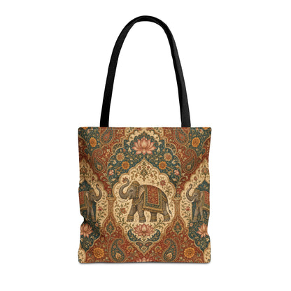Indian Vintage Tapestry Full Art Tote Bag