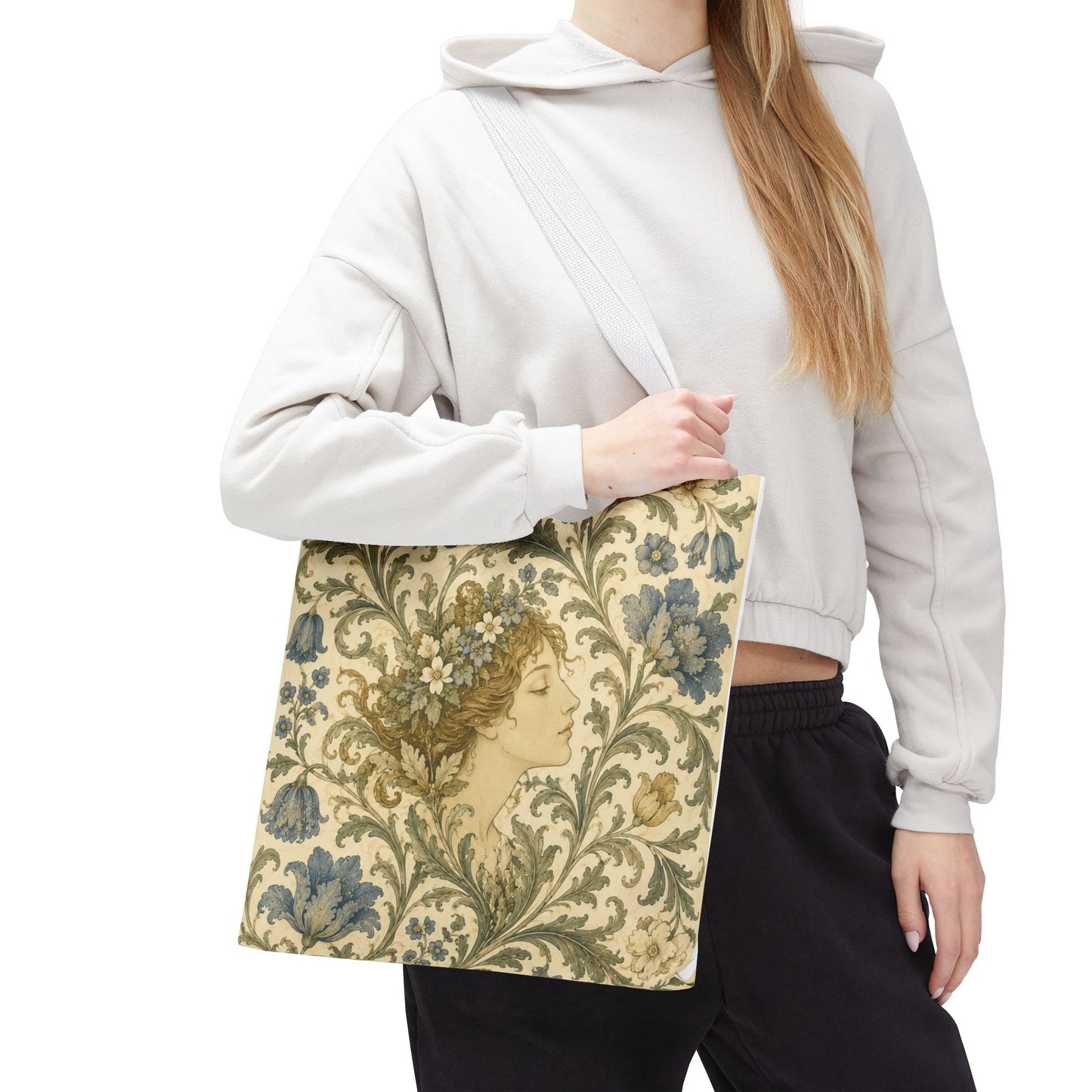 William Morris Vintage Portrait Full Art Tote Bag
