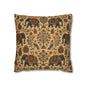 Indian Vintage Traditional Elephant Pillow Case Cover