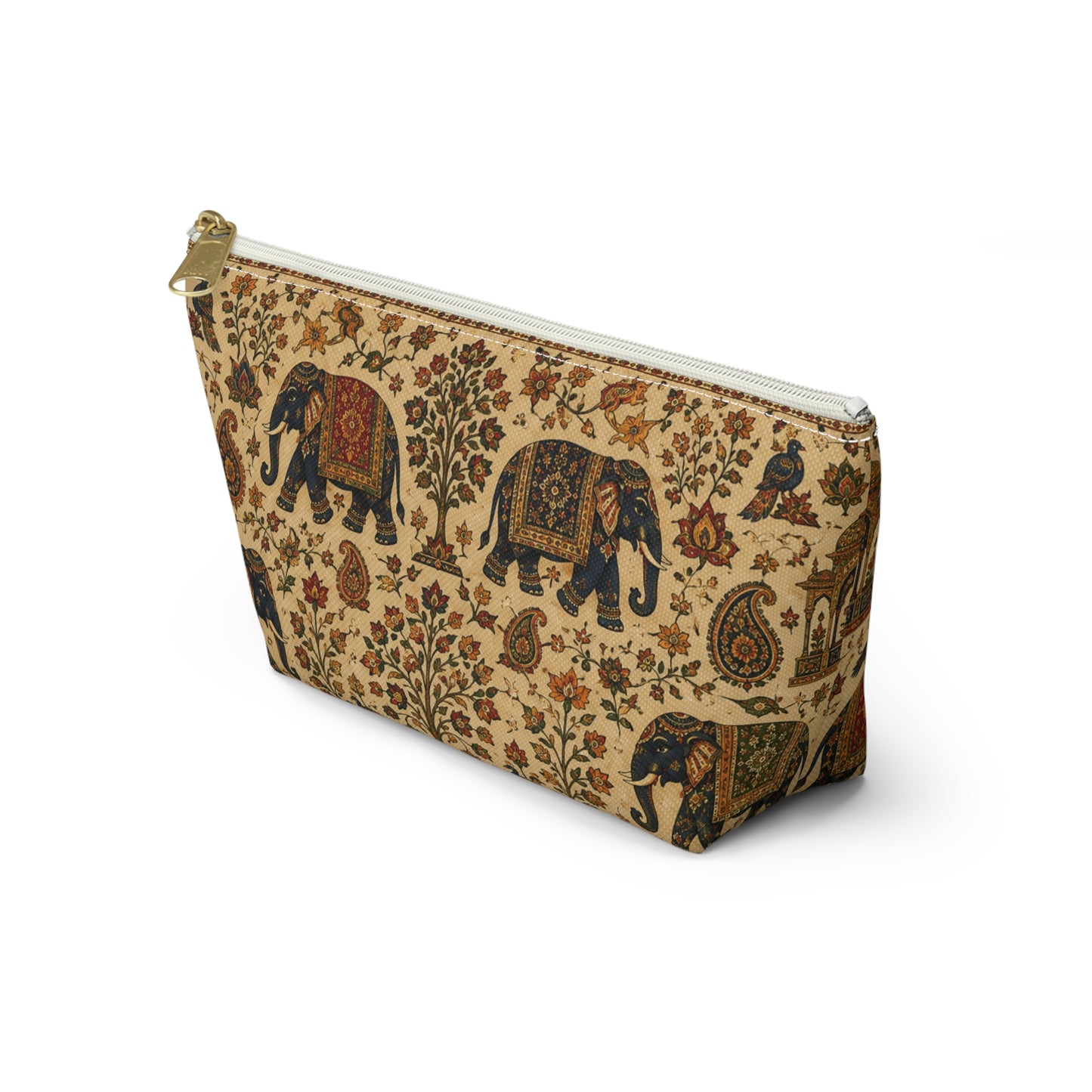 Indian Vintage Traditional Elephant Makeup Accessory Pouch
