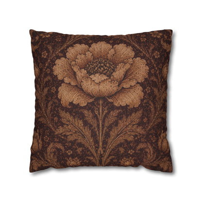 William Morris Floral Damask Rose Pillowcase Cover