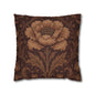William Morris Floral Damask Rose Pillowcase Cover