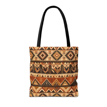 African Tribal Traditional Pattern Full Art Tote Bag