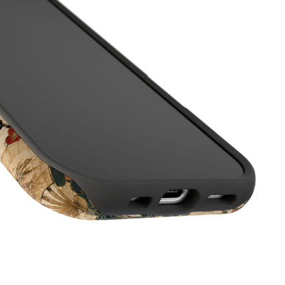 East Asian Vintage Landscape iPhone Case | Magnetic Impact-Resistant Case
