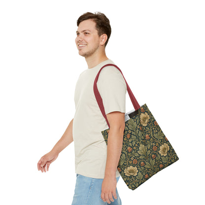William Morris Vintage Botanical Full Art Tote Bag