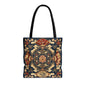 East Asian Mandala Full Art Tote Bag