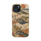 Vintage Japanese Animal Landscape Magnetic Impact-Resistant iPhone Cases