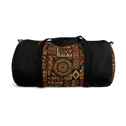 African Tribal Geometric Gym Duffel Bag