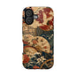 East Asian Floral iPhone Case | Magnetic Impact-Resistant Cases