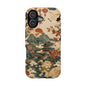 East Asian Vintage Landscape iPhone Case | Magnetic Impact-Resistant Case