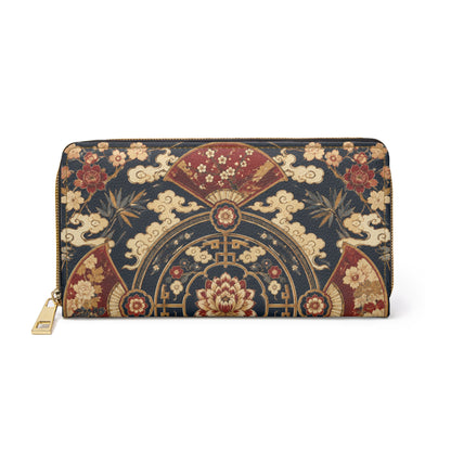 East Asian Mandala Zipper Wallet