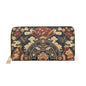 East Asian Mandala Zipper Wallet