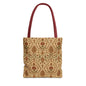 Full Art Moroccan Rose Traditional Canvas Tote Bag