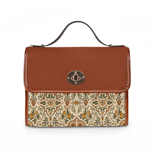 Mediterranean Moroccan Lemon Ornate Shoulder Bag