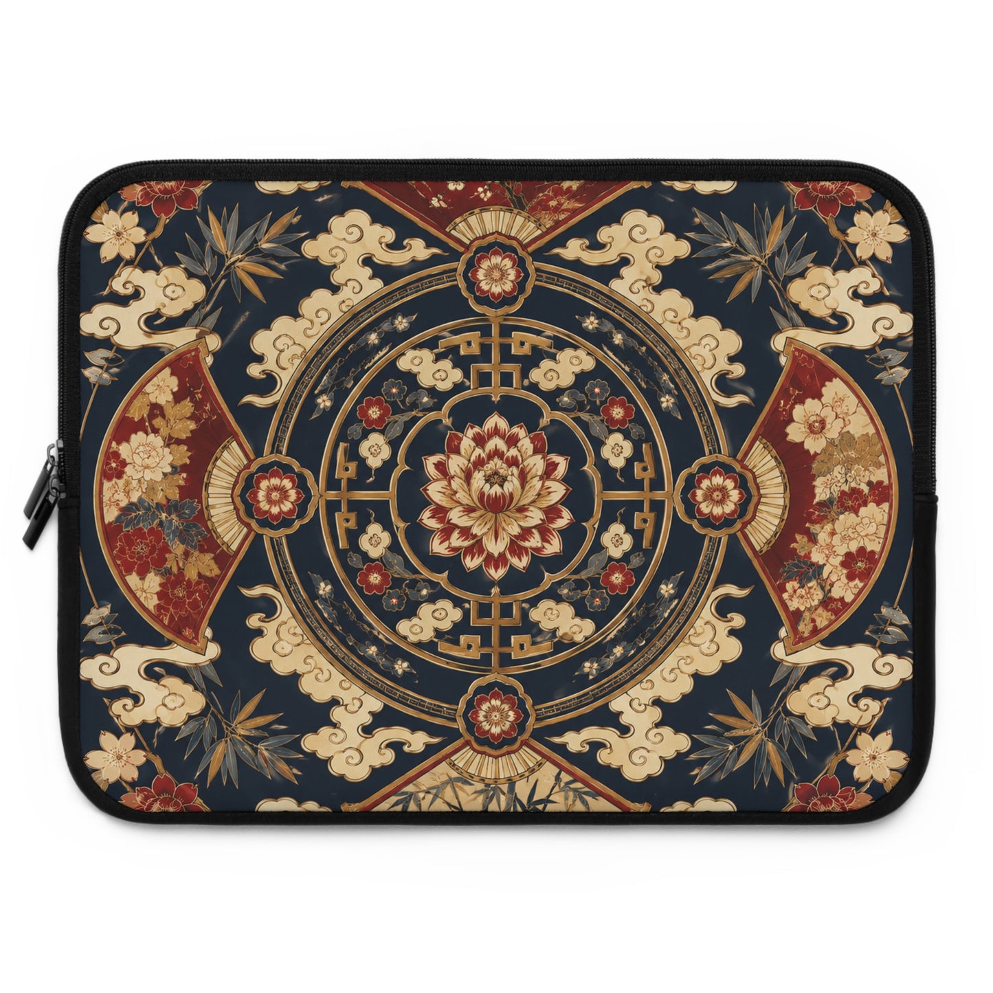 East Asian Mandala Laptop Sleeve Case
