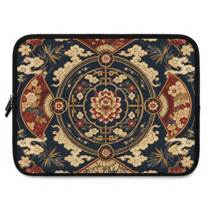 East Asian Mandala Laptop Sleeve Case