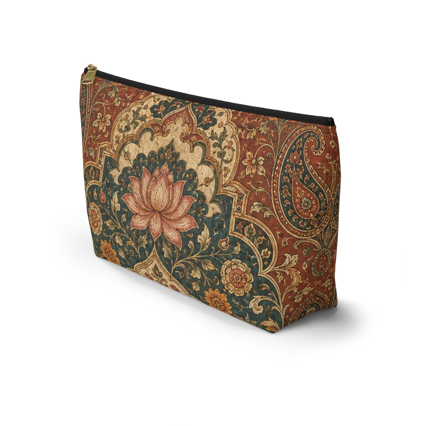 Indian Vintage Tapestry Makeup Accessory Pouch